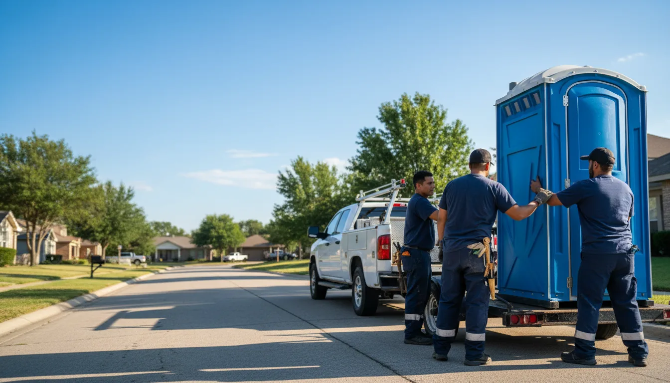 Portable Toilet Rental in Dahinda, IL near me